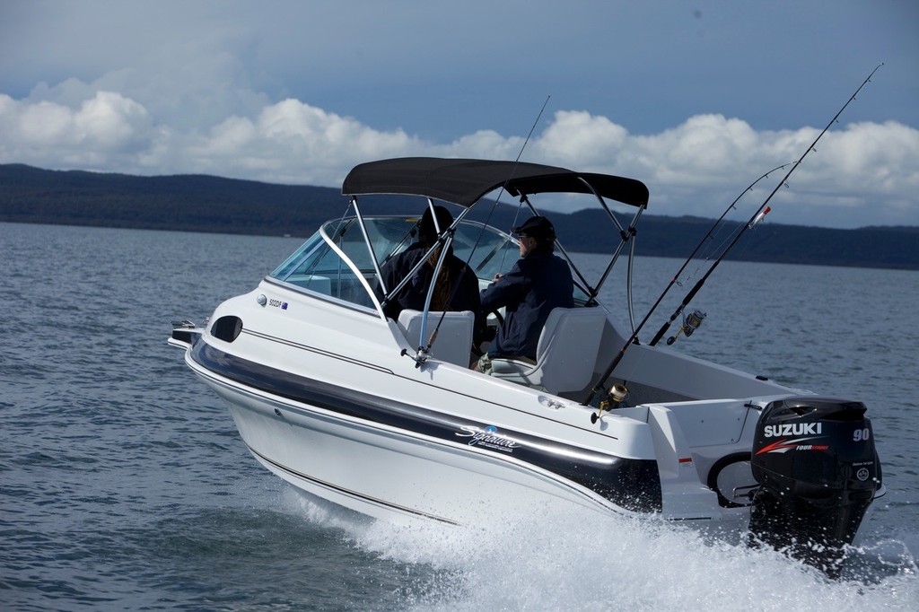 The new 502DF will be on show at the Melbourne International Boat Show, this weekend. © The Haines Group